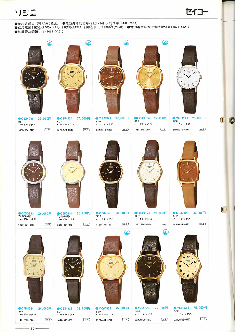 Seiko Catalog