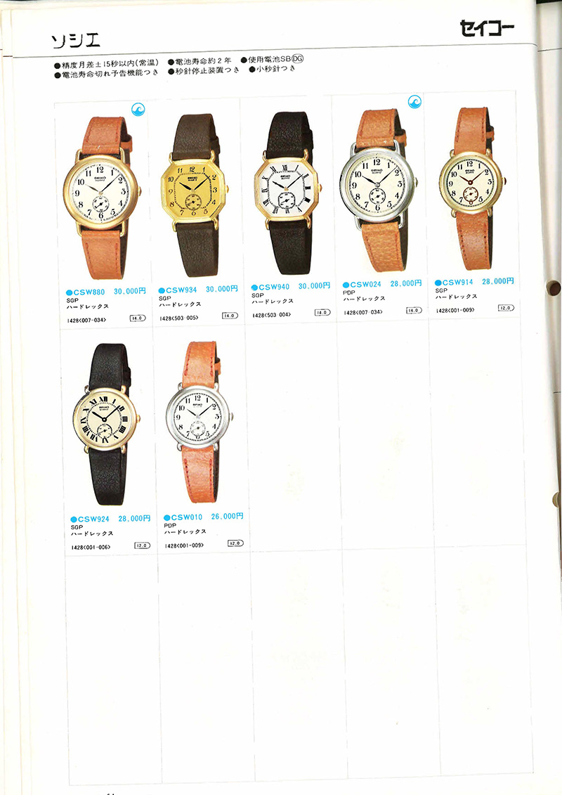 Seiko Catalog