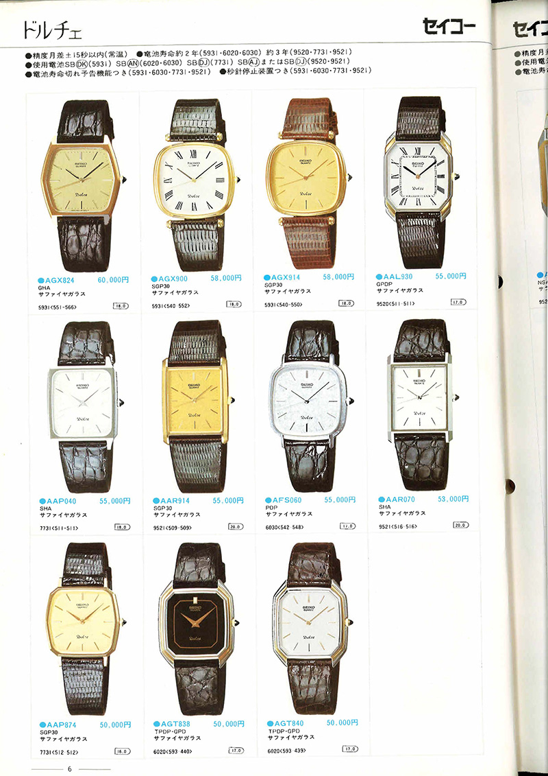 Seiko Catalog
