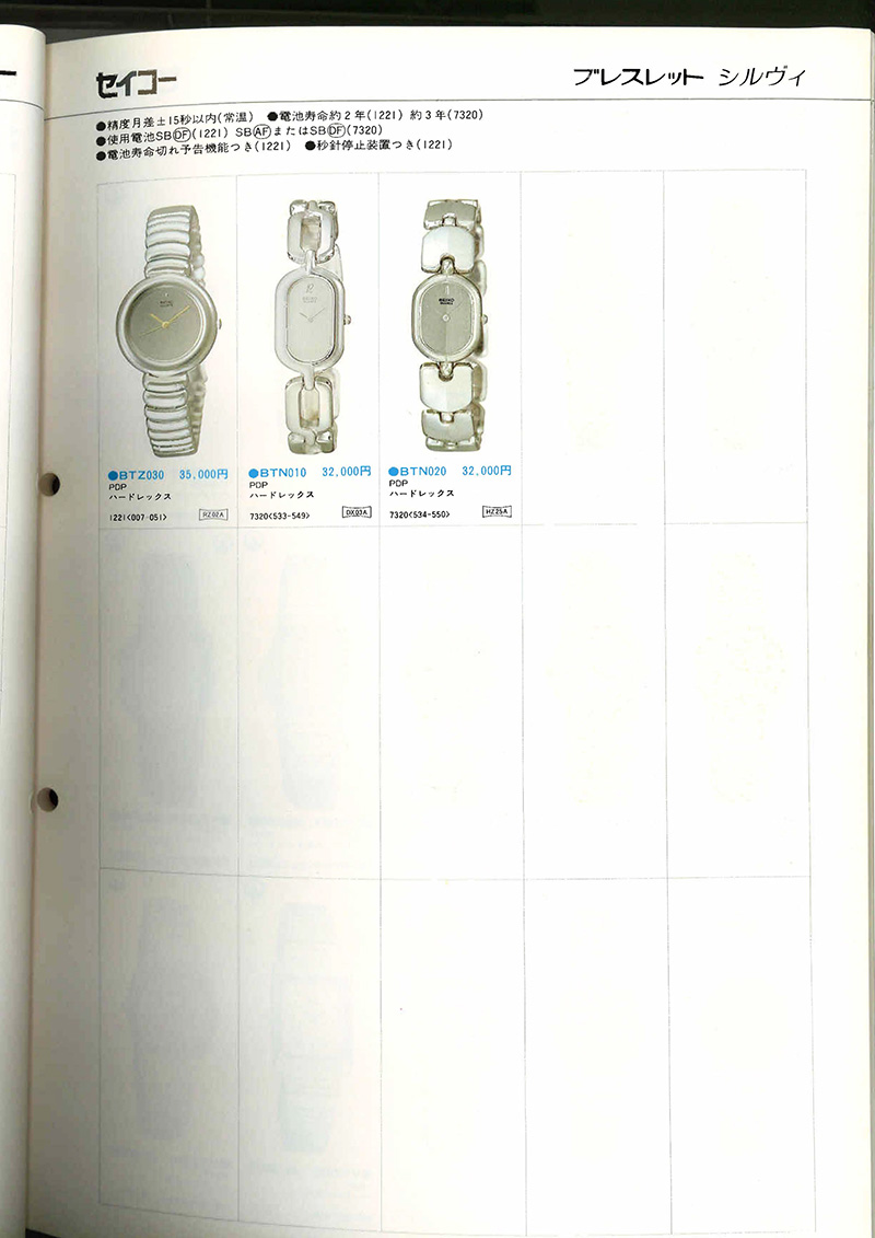 Seiko Catalog