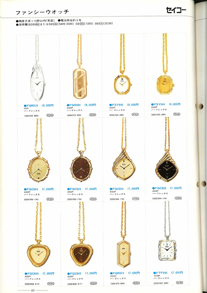 Seiko Catalog