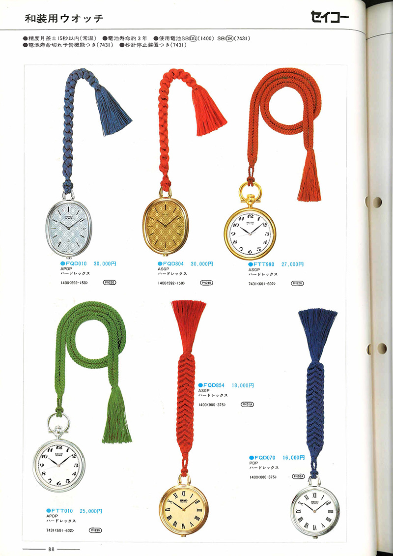 Seiko Catalog