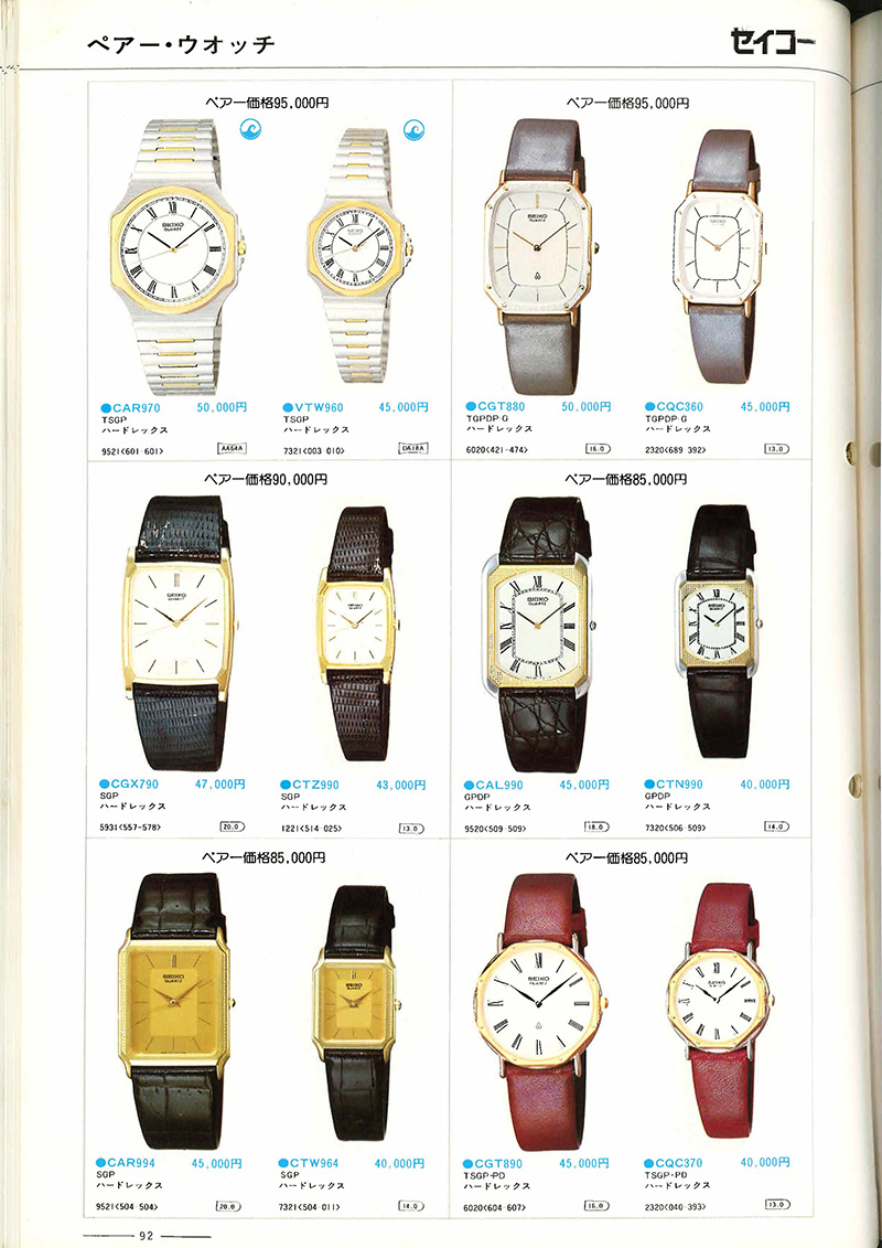 Seiko Catalog