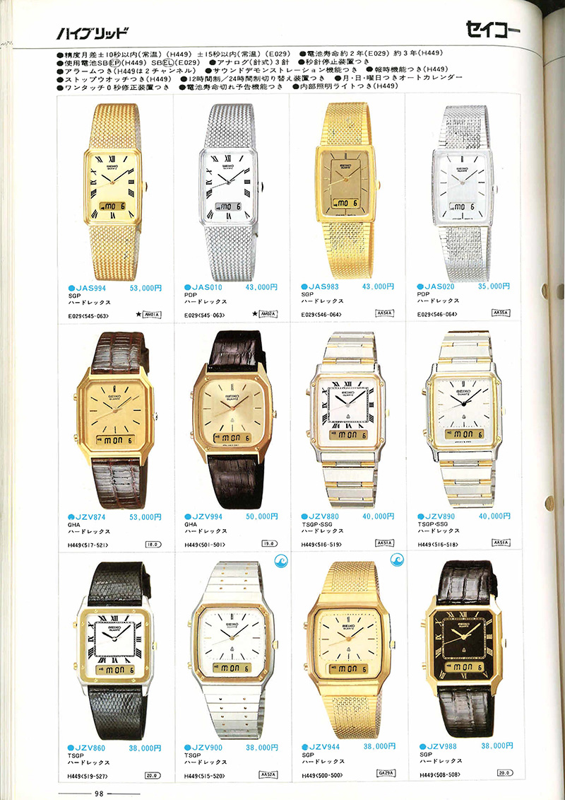 Seiko Catalog