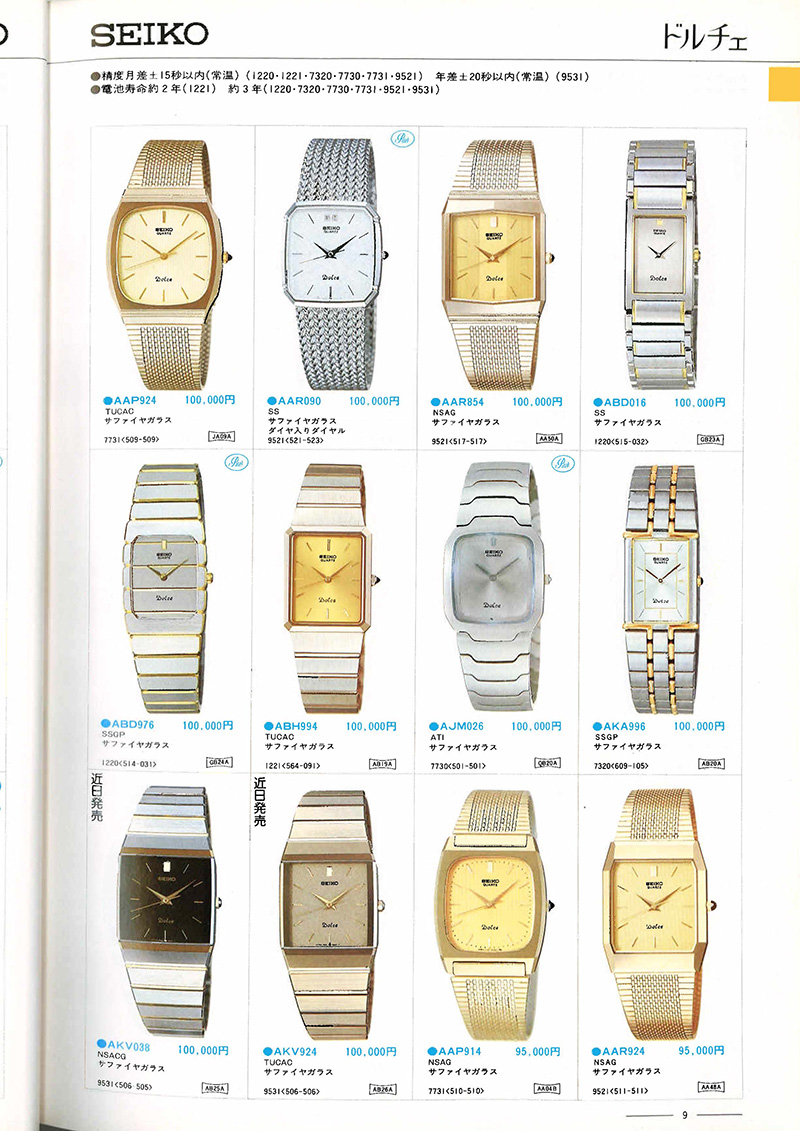 Seiko Catalog