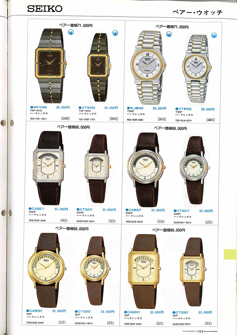 Seiko Catalog
