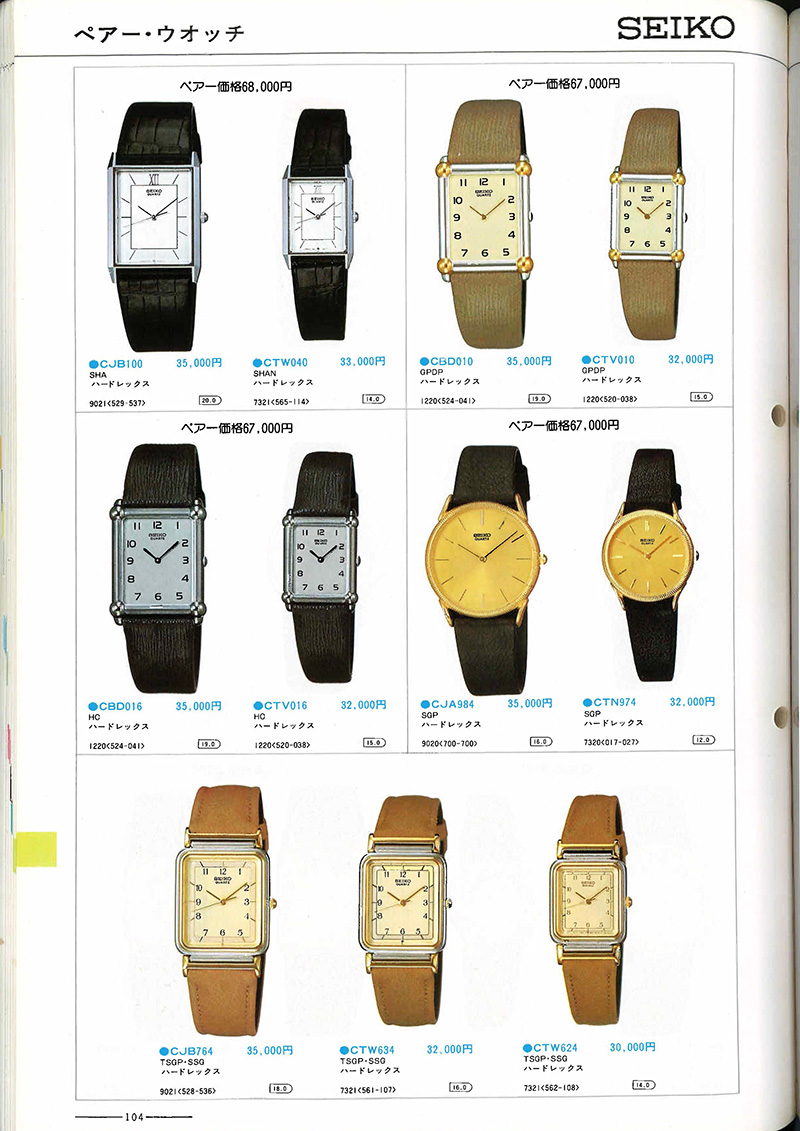 Seiko Catalog