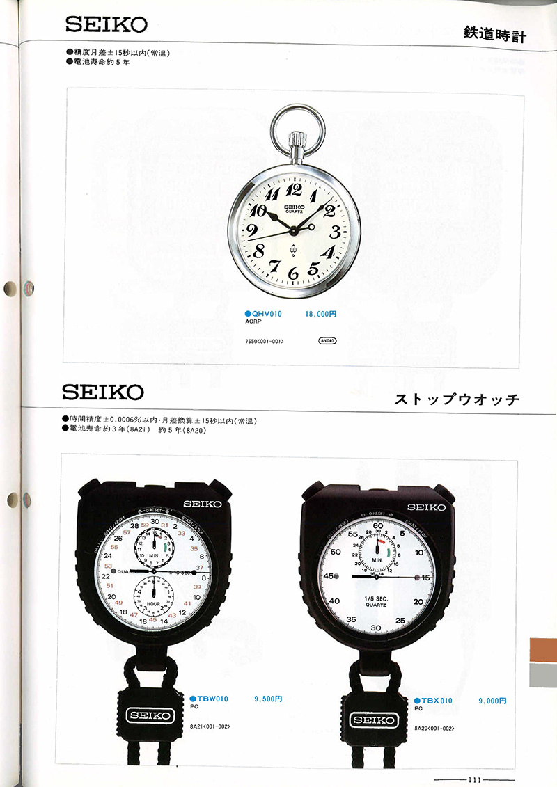Seiko Catalog