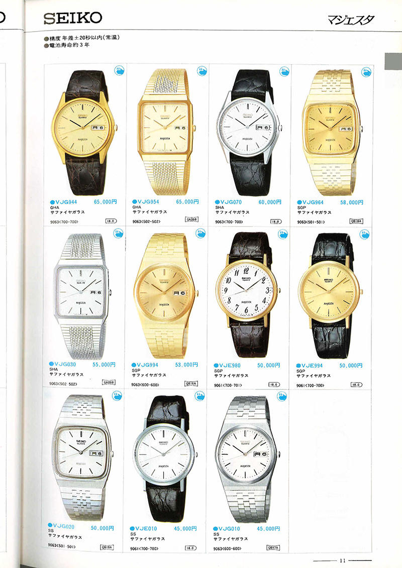 Seiko Catalog