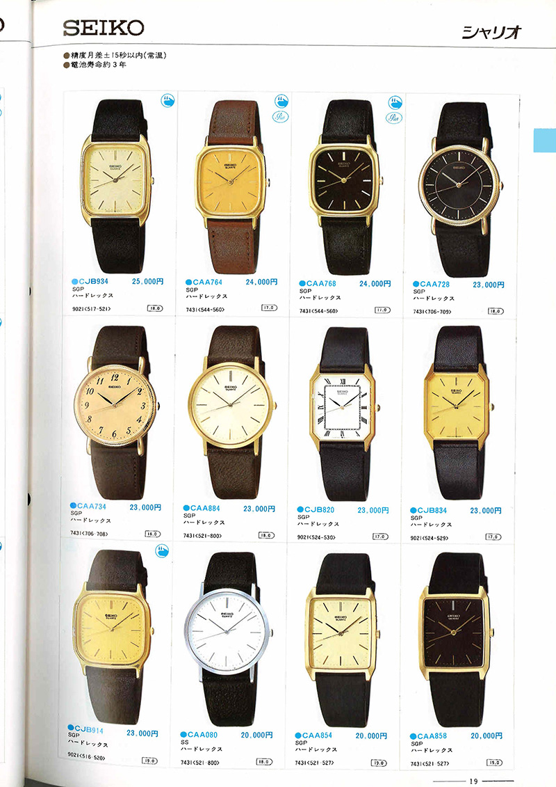 Seiko Catalog