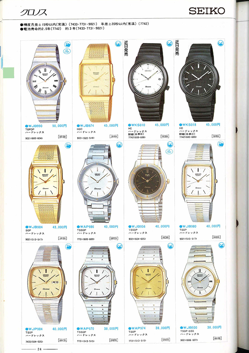 Seiko Catalog