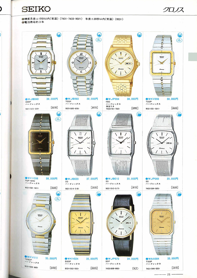 Seiko Catalog