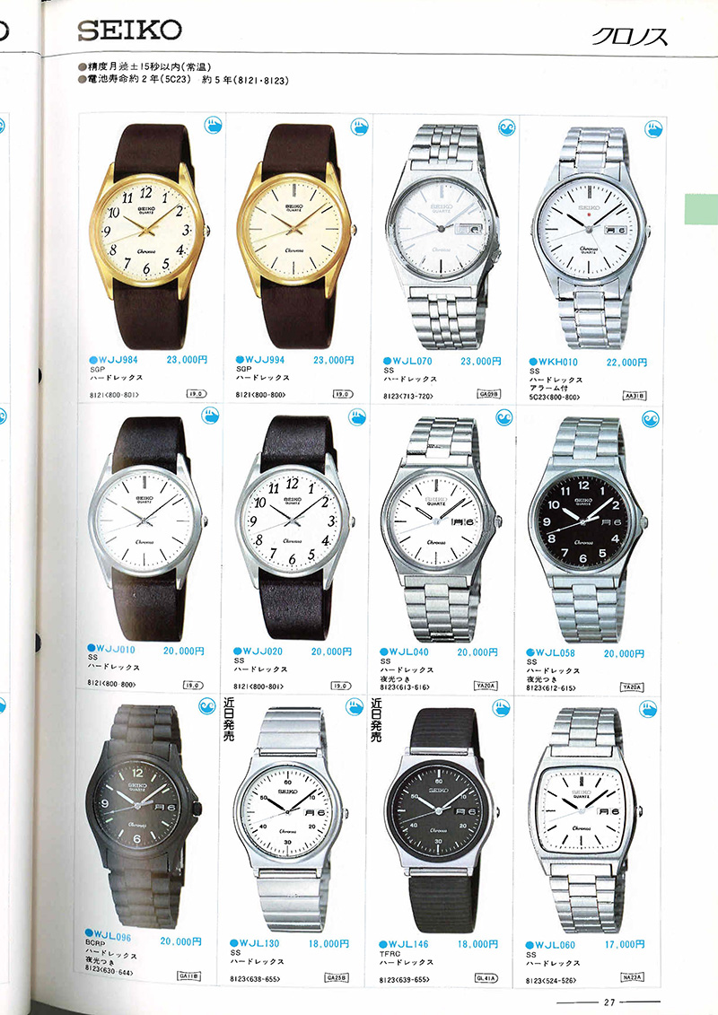 Seiko Catalog