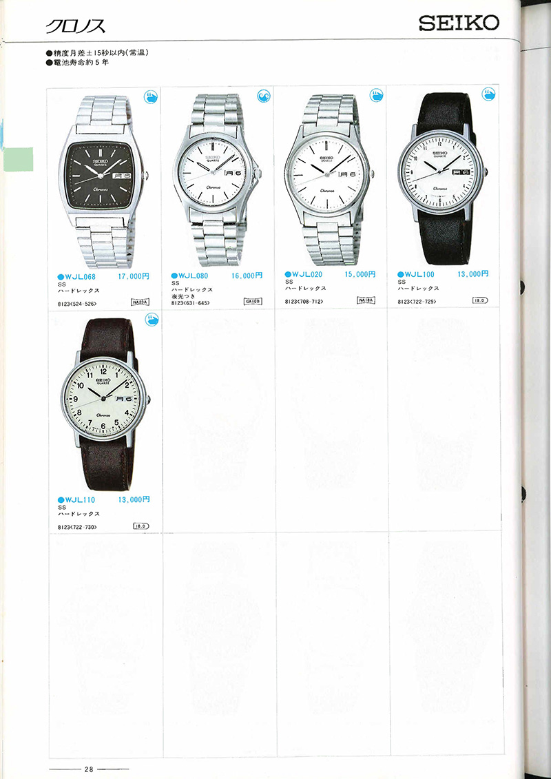 Seiko Catalog