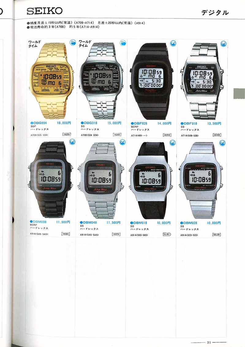 Seiko Catalog