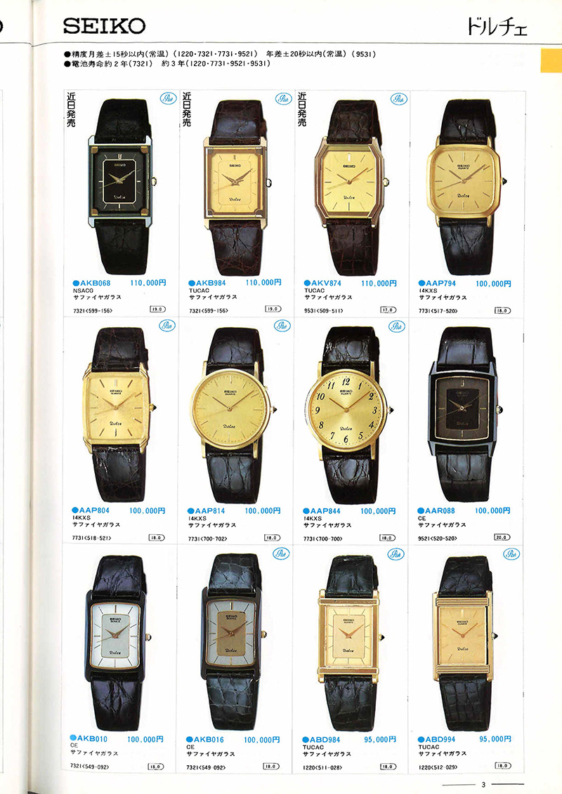 Seiko Catalog