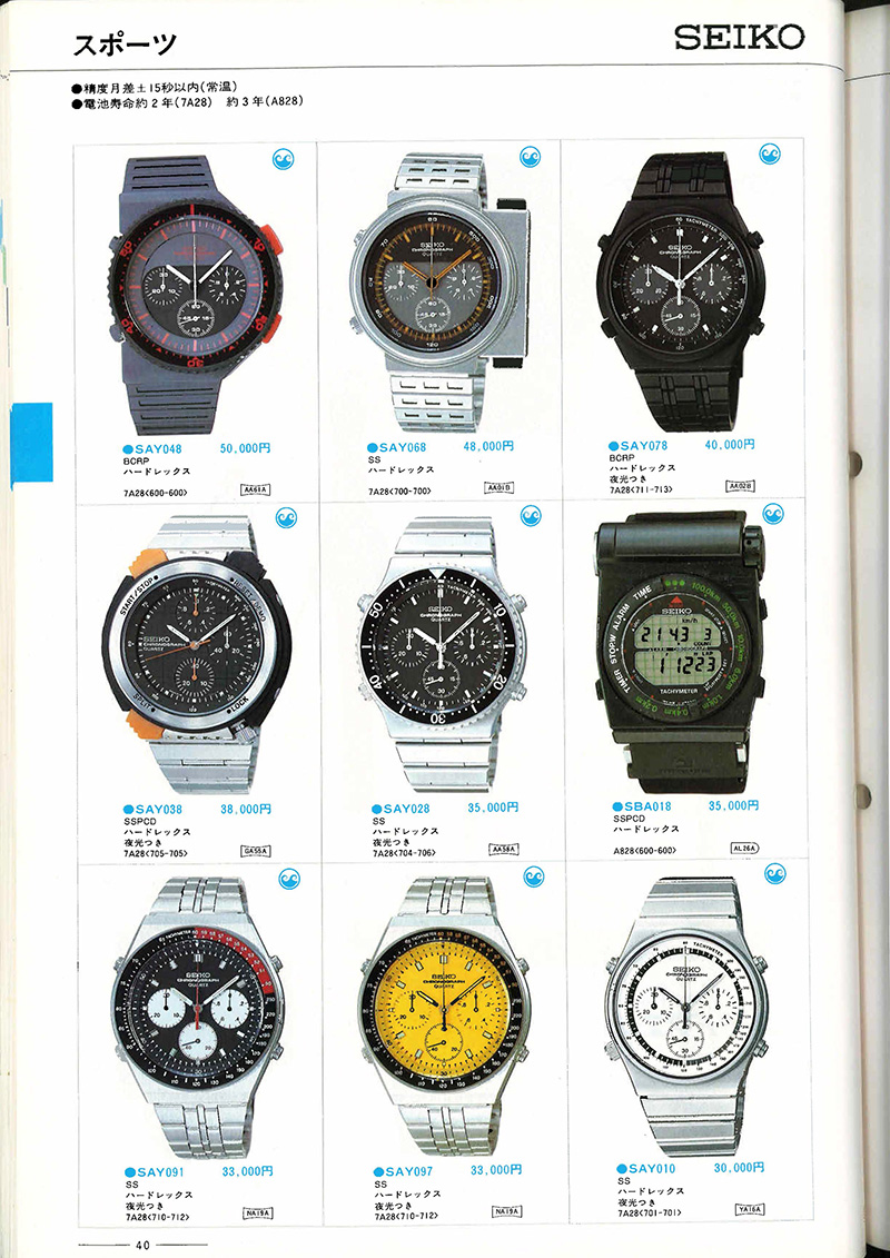 Seiko Catalog