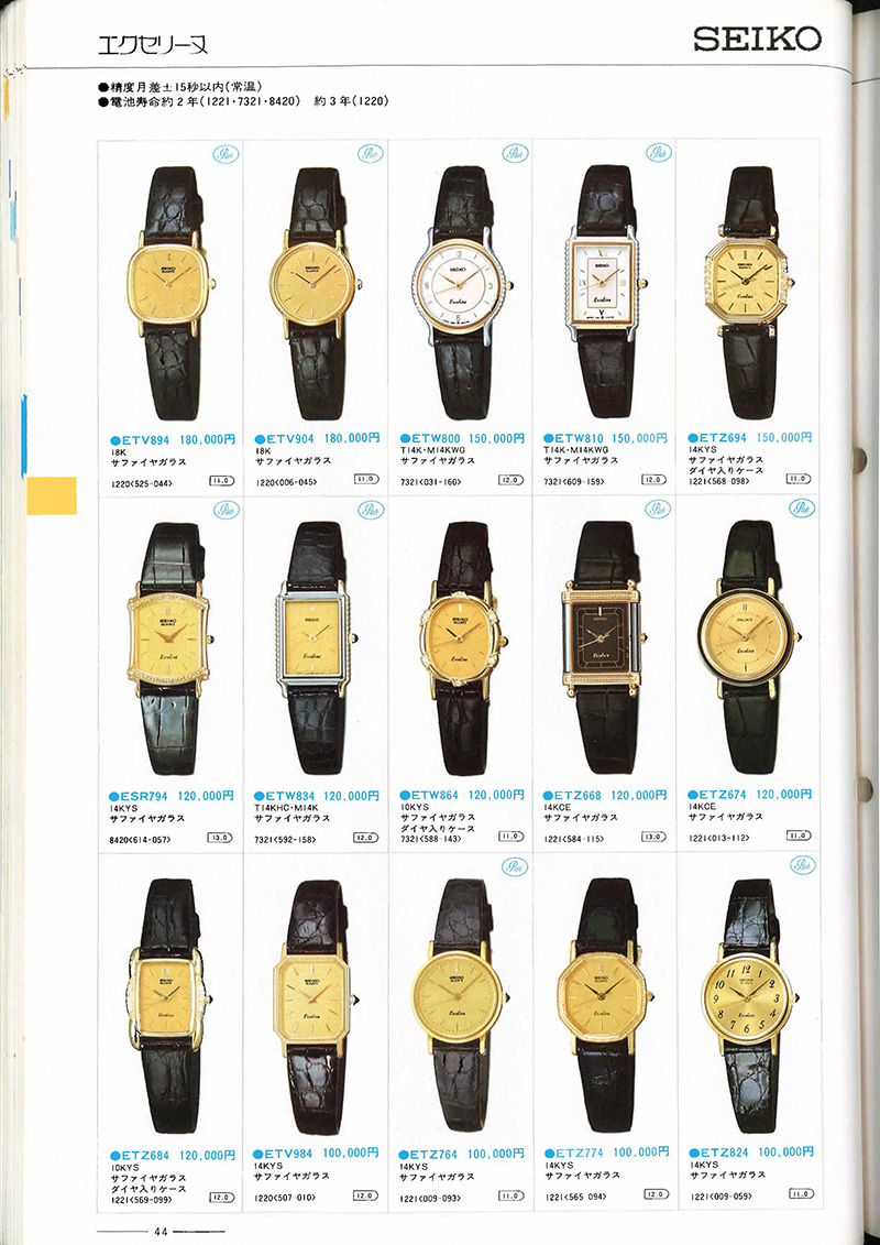 Seiko Catalog