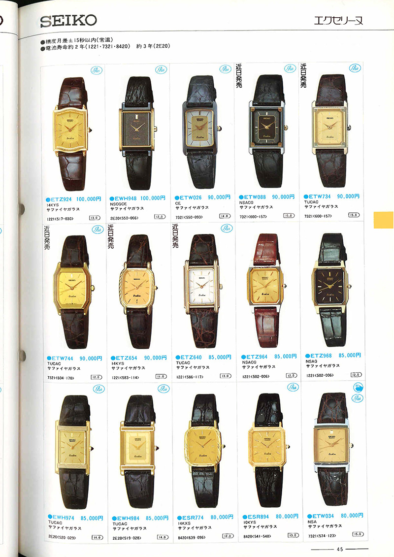 Seiko Catalog