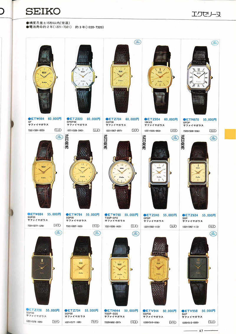 Seiko Catalog