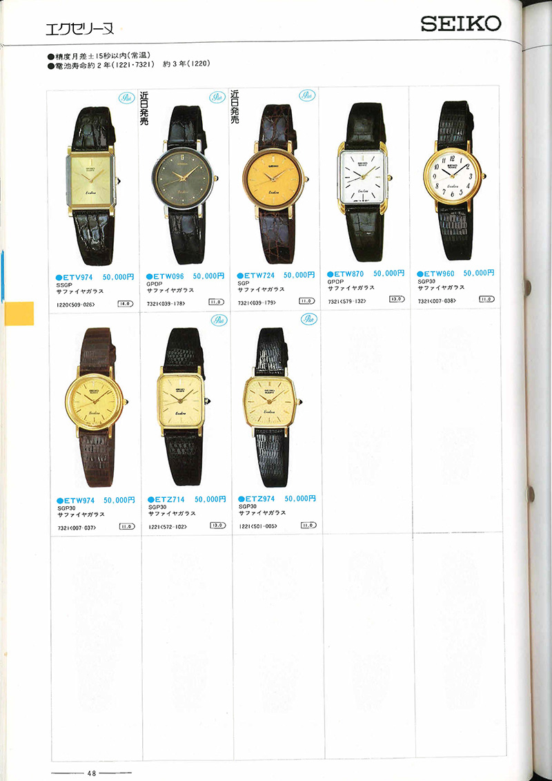Seiko Catalog