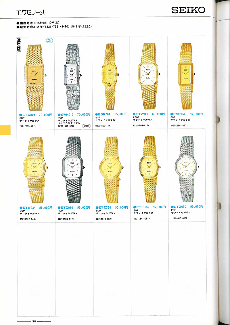 Seiko Catalog