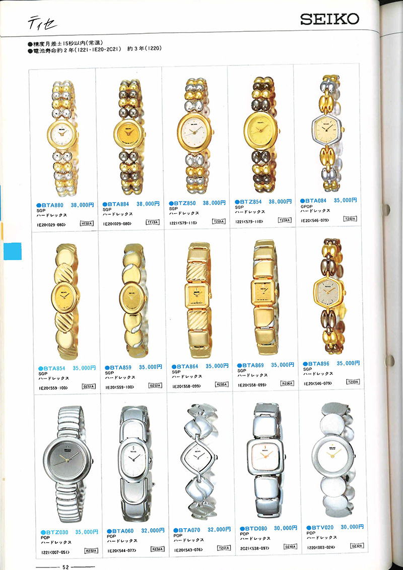 Seiko Catalog