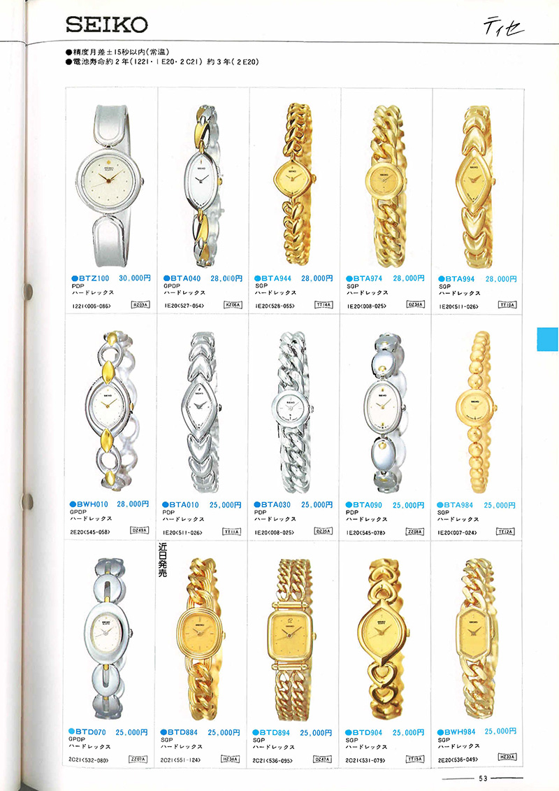 Seiko Catalog