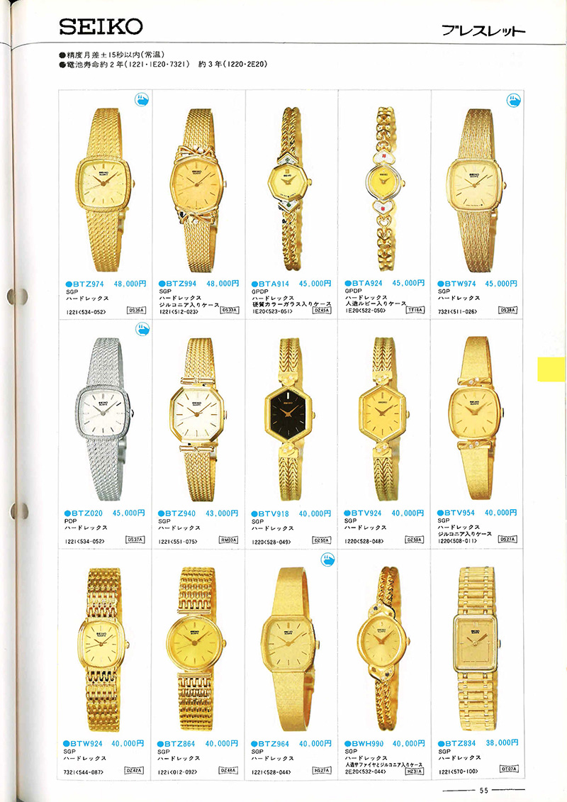 Seiko Catalog