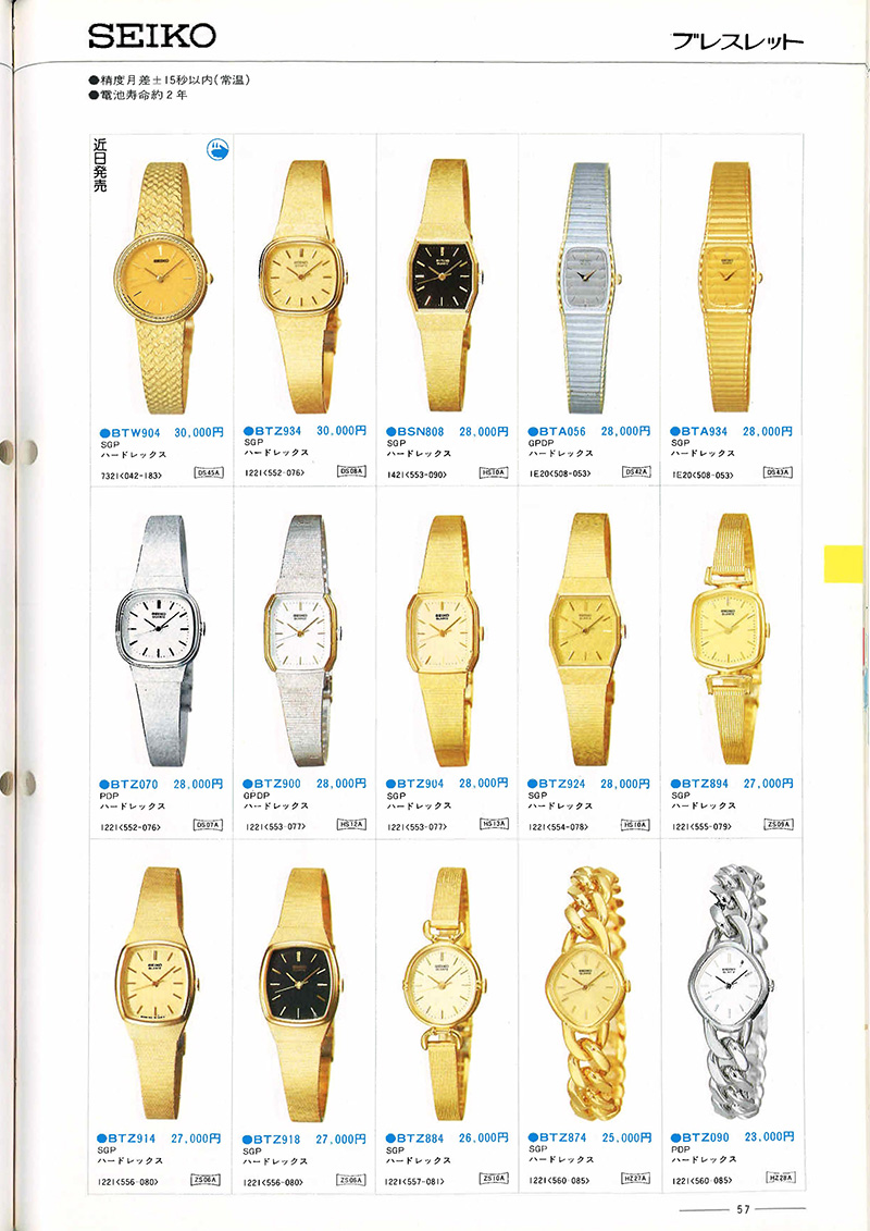 Seiko Catalog