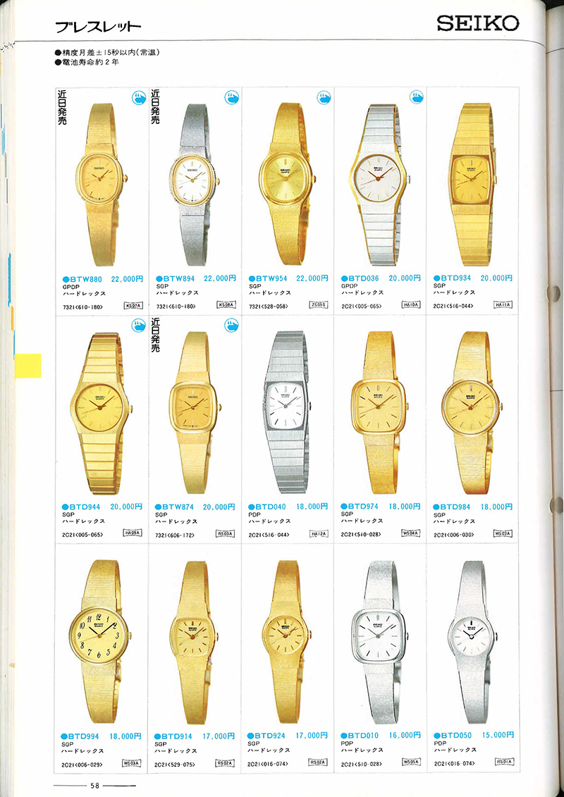 Seiko Catalog