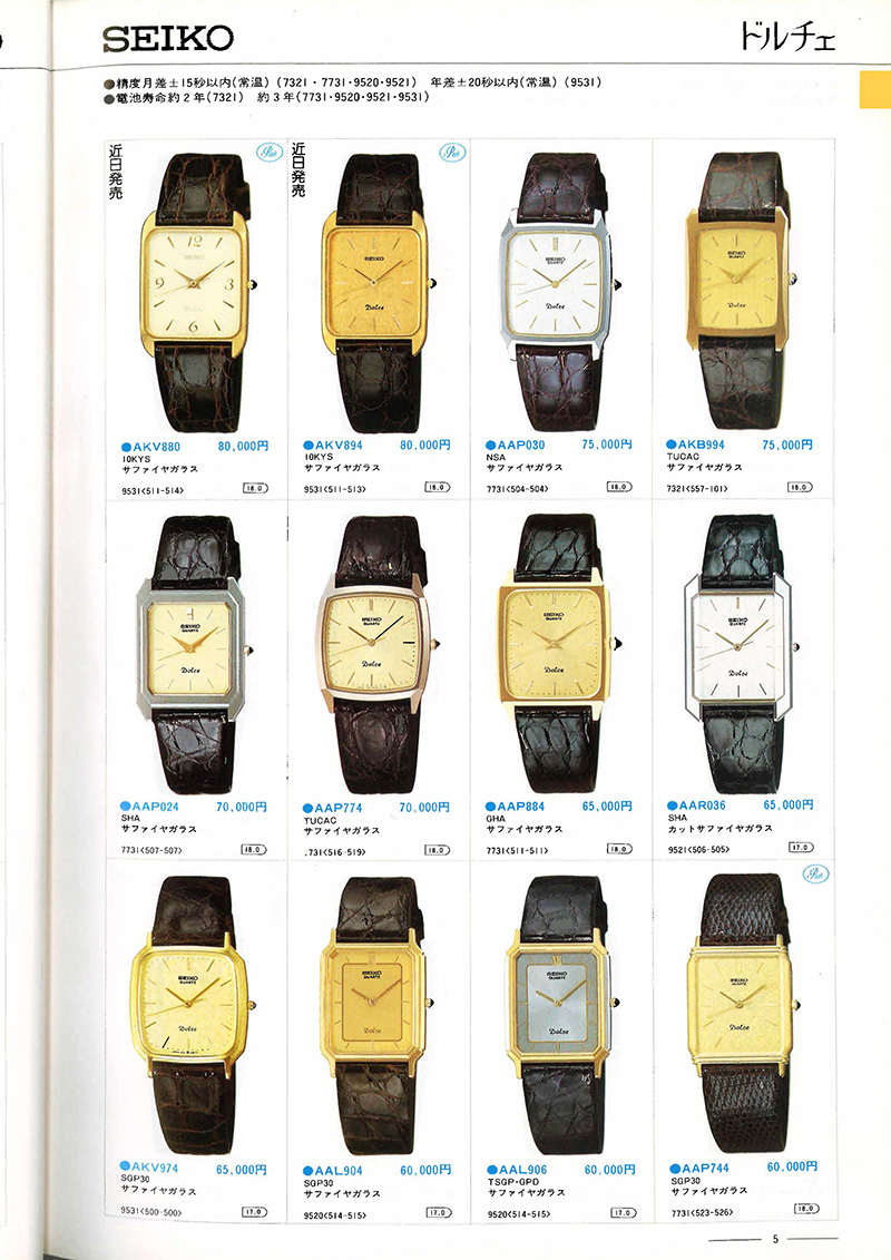 Seiko Catalog
