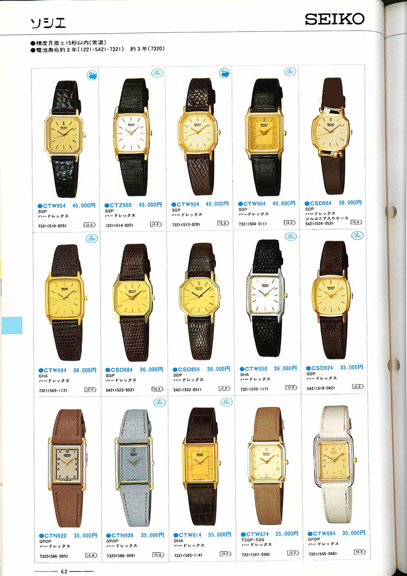 Seiko Catalog
