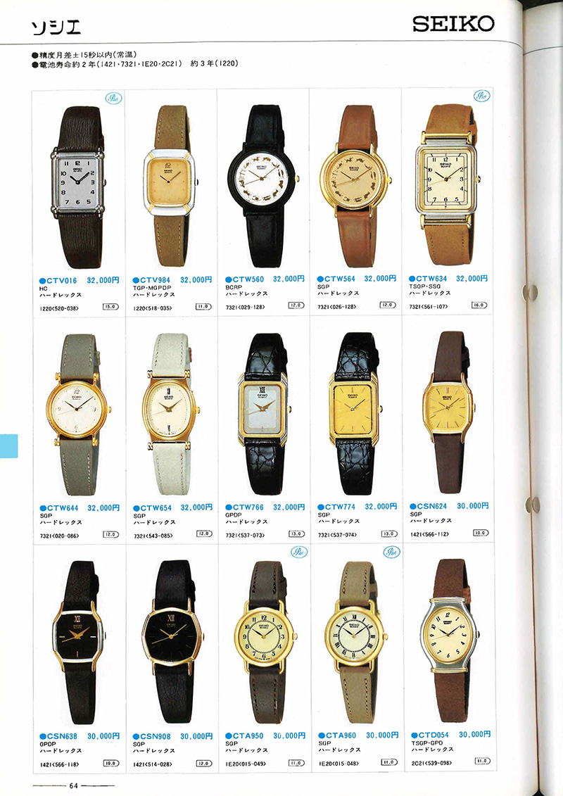 Seiko Catalog