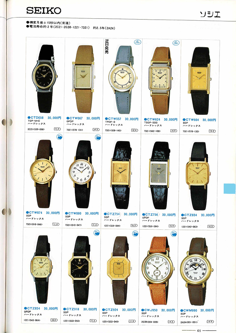 Seiko Catalog