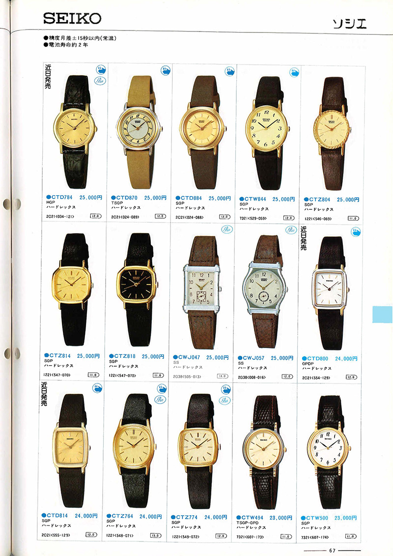 Seiko Catalog