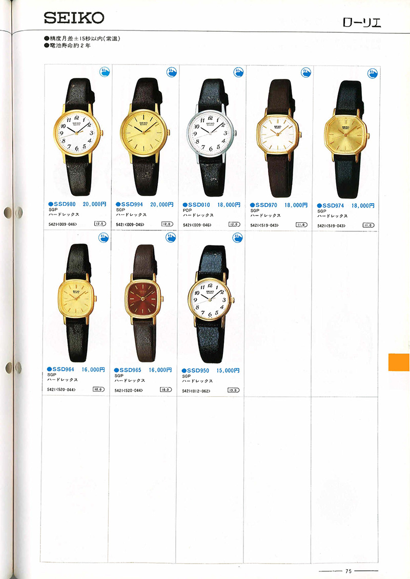 Seiko Catalog