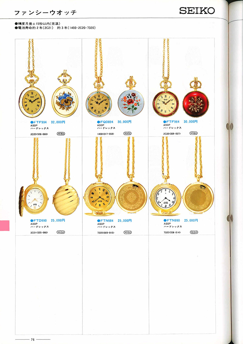 Seiko Catalog