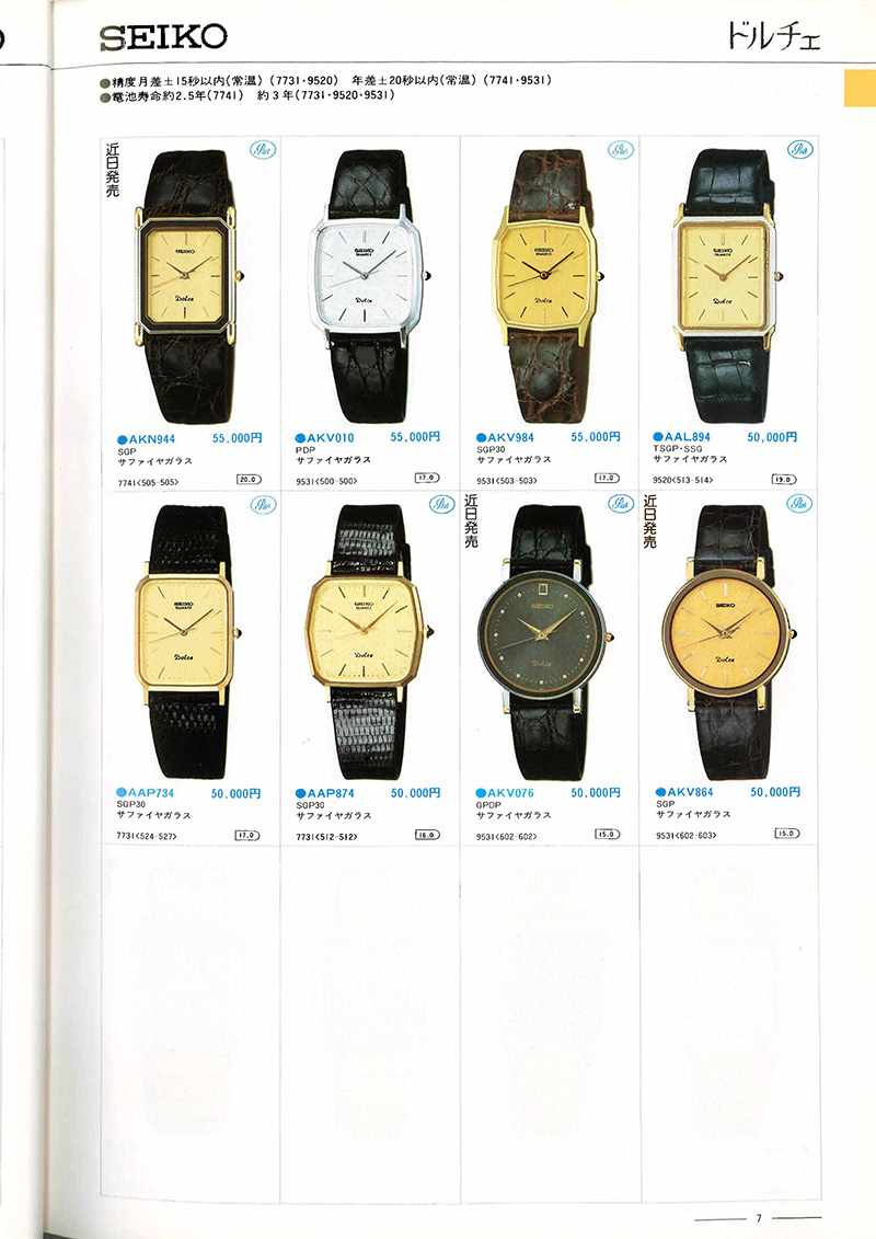 Seiko Catalog