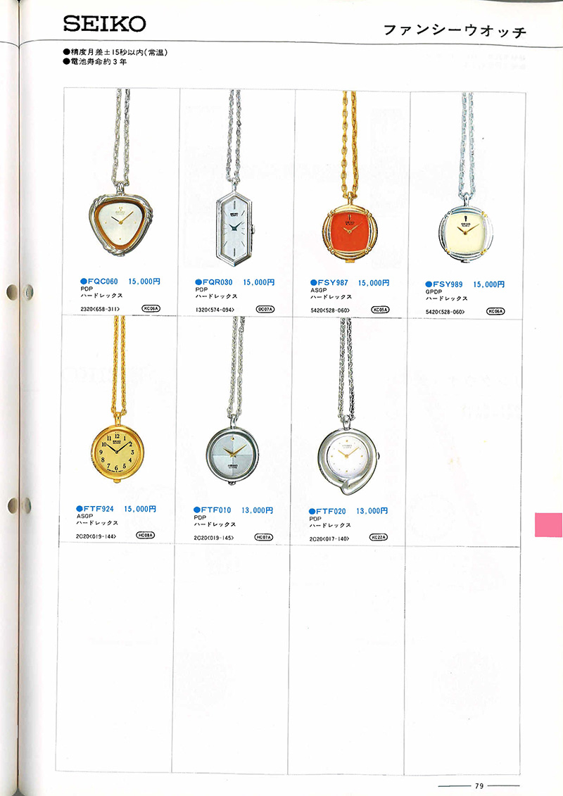 Seiko Catalog