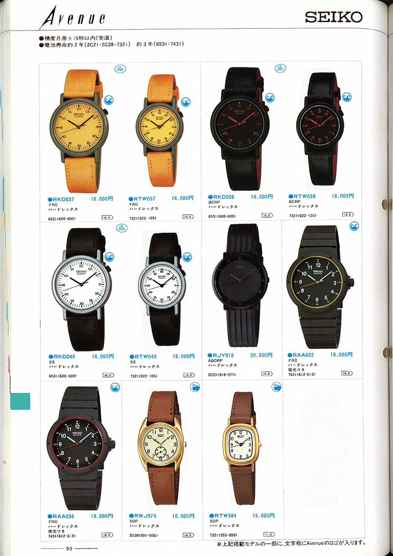 Seiko Catalog