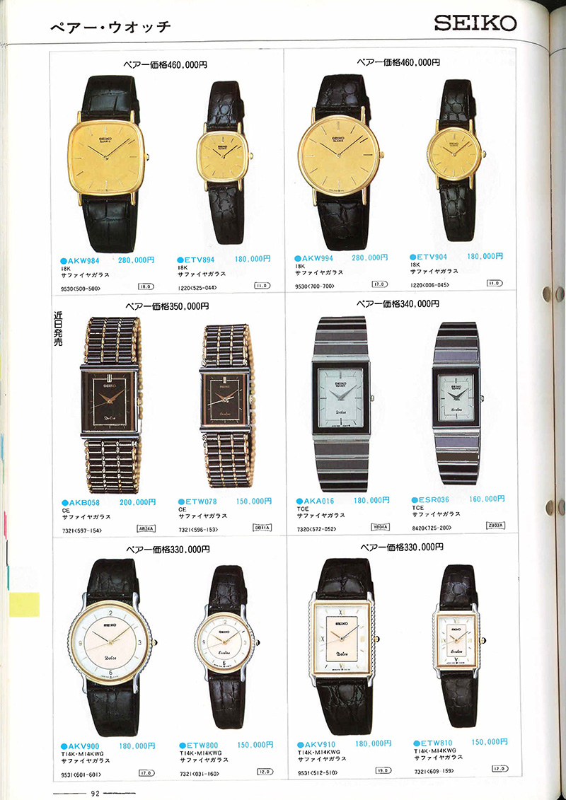 Seiko Catalog