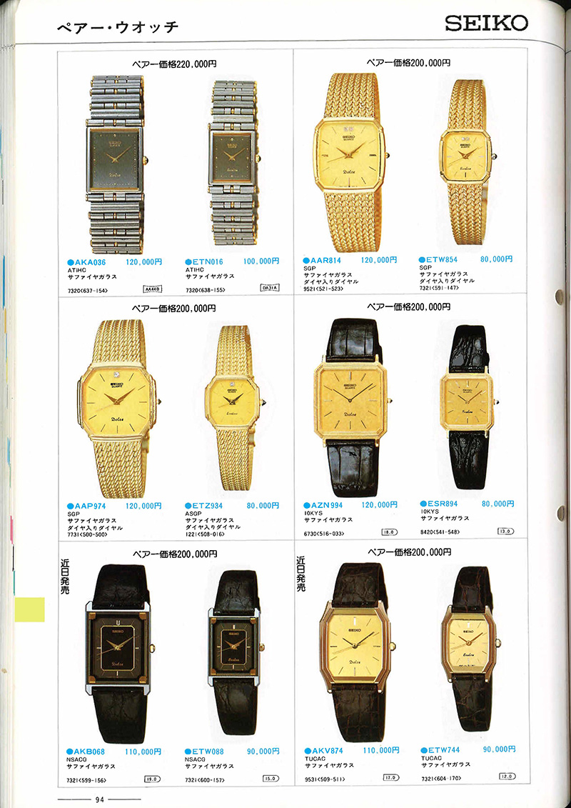 Seiko Catalog