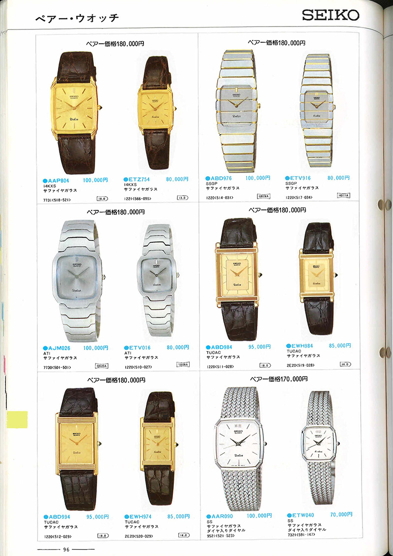 Seiko Catalog