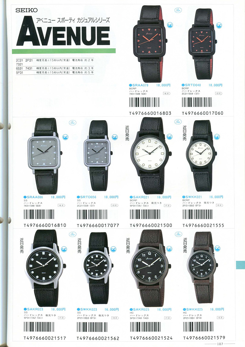 Seiko Catalog