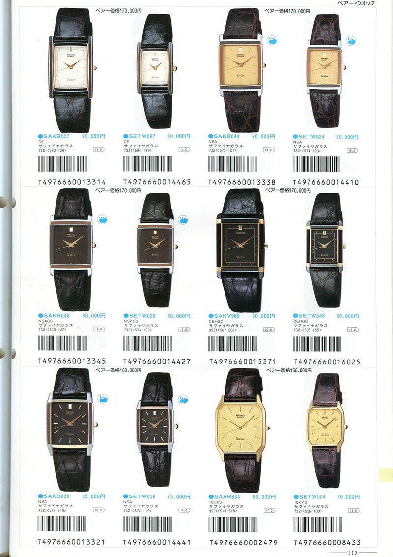 Seiko Catalog