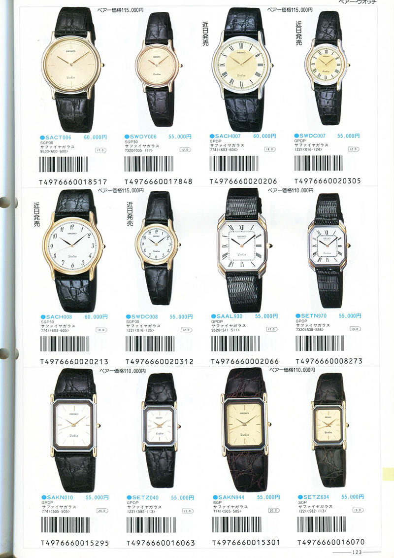 Seiko Catalog