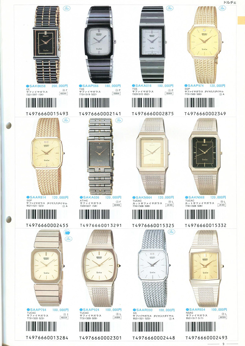 Seiko Catalog