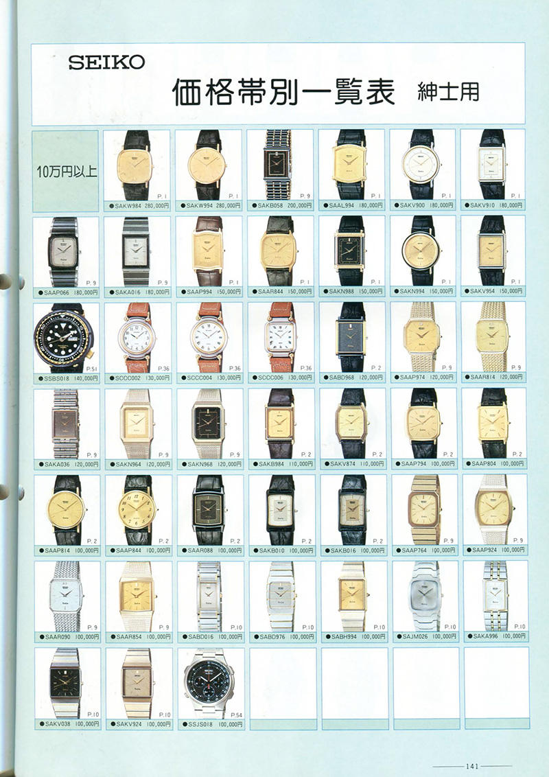 Seiko Catalog