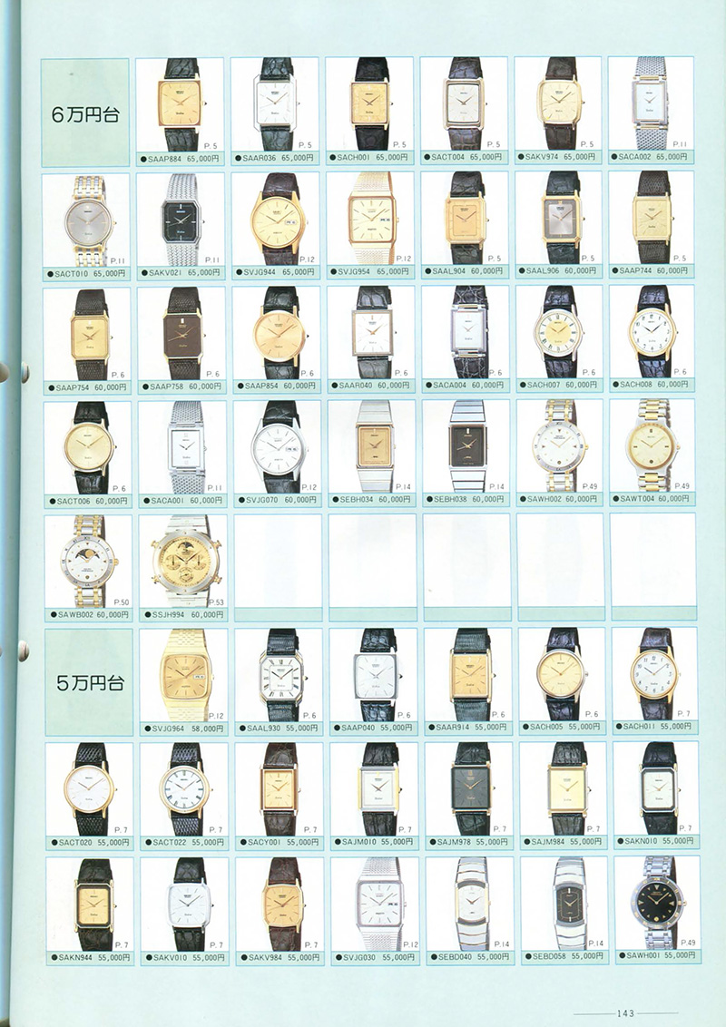 Seiko Catalog